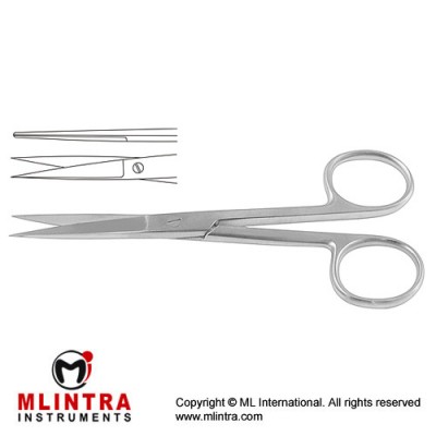 Operating Scissor Straight - Sharp/Sharp Stainless Steel, 20.5 cm - 8"